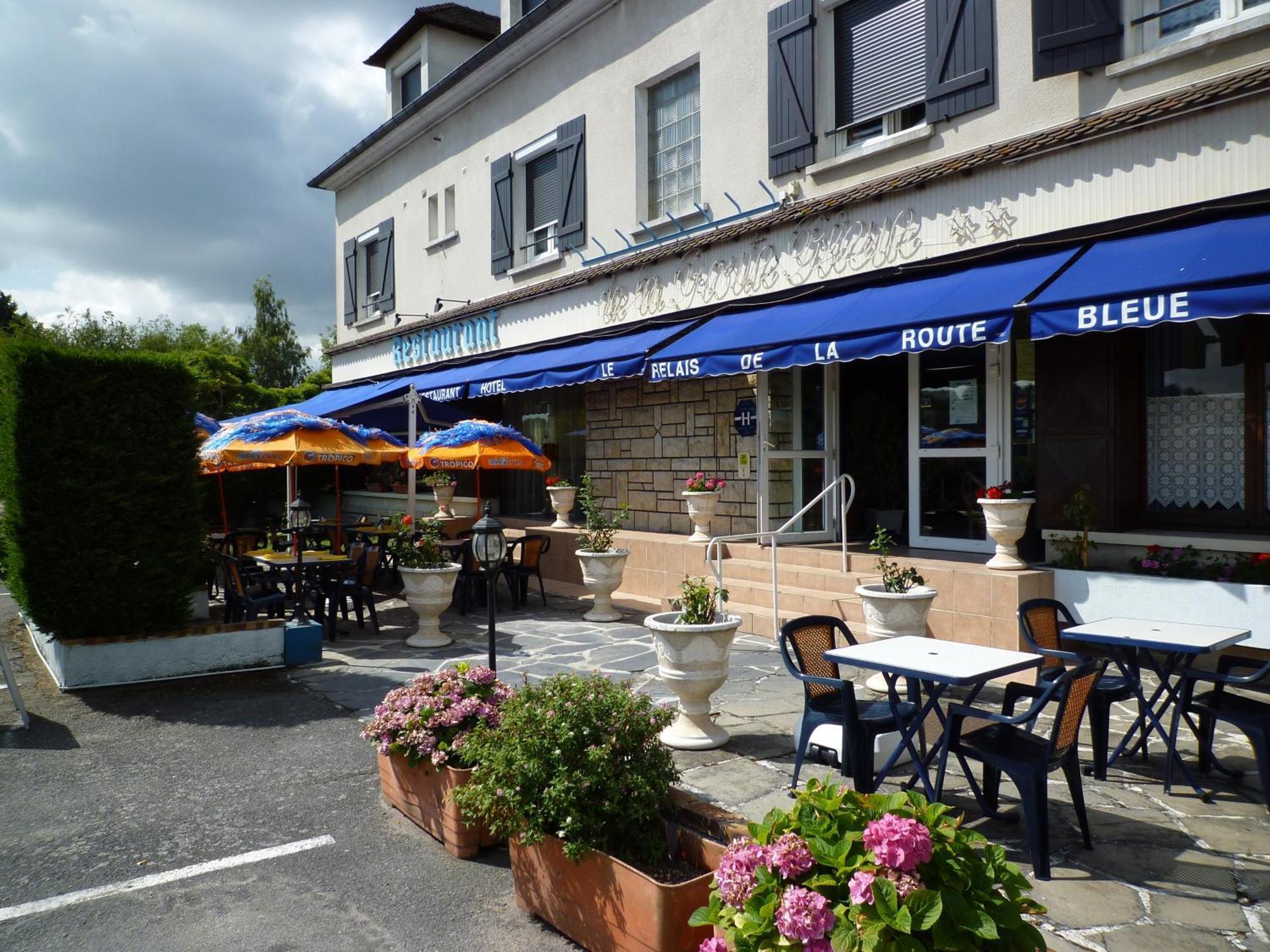 Le Relais De La Route Bleue Hotel Saint-Loup  Luaran gambar