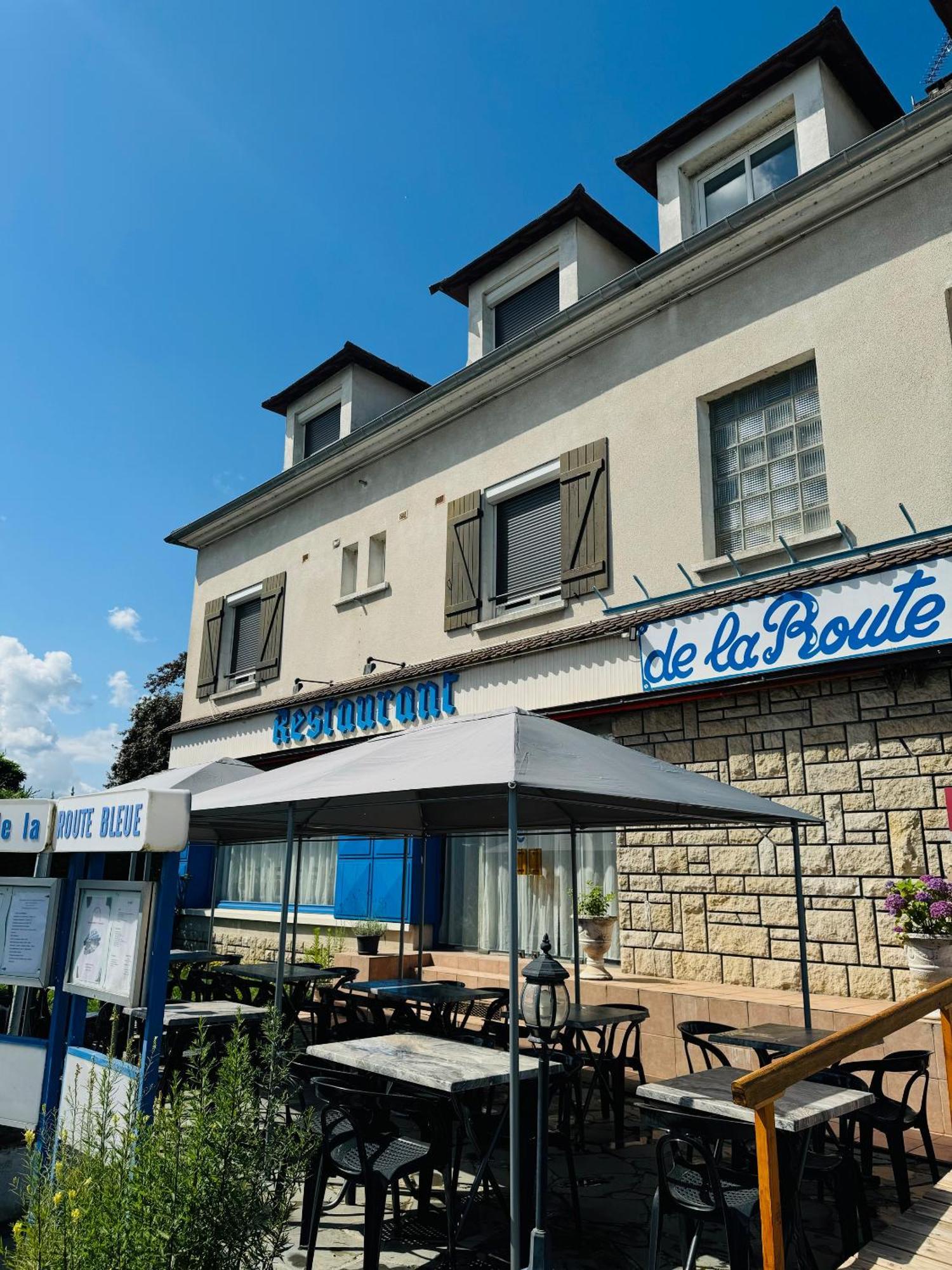 Le Relais De La Route Bleue Hotel Saint-Loup  Luaran gambar